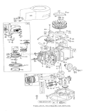 Page F Diagram and Parts List for 16106 7000001-7999999 - 1977 Toro Lawn Mower
