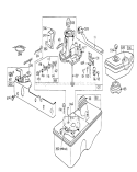 Carburetor Assembly Diagram and Parts List for 16073 6000001-6999999 - 1976 Toro Lawn Mower
