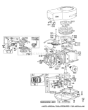 Page D Diagram and Parts List for 16073 6000001-6999999 - 1976 Toro Lawn Mower