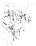 Part Location Diagram of 6-7409 Toro Housing
