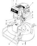 Part Location Diagram of 284730 Tecumseh Cover Belt Drive