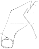 Part Location Diagram of 11-0650 Toro Tube