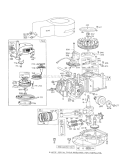 Page F Diagram and Parts List for 16155 7000001-7999999 - 1977 Toro Lawn Mower