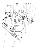 Page N Diagram and Parts List for 16155 8000001-8999999 - 1978 Toro Lawn Mower