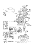 Page G Diagram and Parts List for 16287 9000001-9999999 - 1979 Toro Lawn Mower