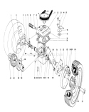 Gear Box Diagram and Parts List for 16287 9000001-9999999 - 1979 Toro Lawn Mower