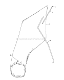 Giant Bagging Kit Diagram and Parts List for 16287 9000001-9999999 - 1979 Toro Lawn Mower