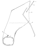 Giant Bagging Kit Diagram and Parts List for 16297 0000001-0999999 - 1980 Toro Lawn Mower