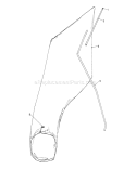 Giant Bagging Kit Diagram and Parts List for 16077 1000001-1999999 - 1981 Toro Lawn Mower