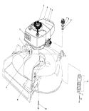 Engine Diagram and Parts List for 16297 4000001-4999999 - 1984 Toro Lawn Mower