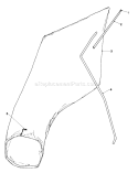 Giant Bagging Kit Diagram and Parts List for 16297 4000001-4999999 - 1984 Toro Lawn Mower