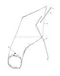 Giant Bagging Kit Diagram and Parts List for 16299C 6000001-6999999 - 1986 Toro Lawn Mower