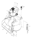 Engine Assembly Diagram and Parts List for 16299C 7000001-7999999 - 1987 Toro Lawn Mower