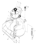 Engine Assembly Diagram and Parts List for 16299C 8000001-8999999 - 1988 Toro Lawn Mower