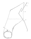 Giant Bagging Kit Diagram and Parts List for 16300 0000001-0999999 - 1980 Toro Lawn Mower