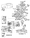 Page D Diagram and Parts List for 16320 0000001-0999999 - 1980 Toro Lawn Mower