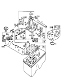 Engine Diagram and Parts List for 16320 1000001-1999999 - 1981 Toro Lawn Mower