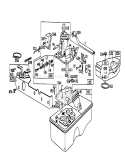 Engine Diagram and Parts List for 16320 2000001-2999999 - 1982 Toro Lawn Mower