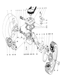 Gear Box Assembly Diagram and Parts List for 16310 9000001-9999999 - 1979 Toro Lawn Mower