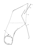 Giant Bagging Kit Diagram and Parts List for 16325 3000001-3999999 - 1983 Toro Lawn Mower