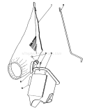 Bagging Kit Diagram and Parts List for 16330 3000001-3999999 - 1983 Toro Lawn Mower