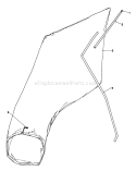 Giant Bagging Kit Diagram and Parts List for 16330 3000001-3999999 - 1983 Toro Lawn Mower