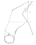 Giant Bagging Kit Diagram and Parts List for 16340C 7000001-7999999 - 1987 Toro Lawn Mower