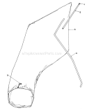 Giant Bagging Kit Diagram and Parts List for 16350 9000001-9999999 - 1979 Toro Lawn Mower