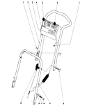 Page M Diagram and Parts List for 16360 9000001-9999999 - 1979 Toro Lawn Mower