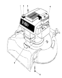 Engine Diagram and Parts List for 16360 9000001-9999999 - 1979 Toro Lawn Mower