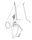 Grass Bagging Assembly Diagram and Parts List for 16380 0000001-0999999 - 1980 Toro Lawn Mower