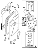 Page E Diagram and Parts List for 16400 2000001-2999999 - 1992 Toro Lawn Mower