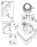 Page H Diagram and Parts List for 16400 2000001-2999999 - 1992 Toro Lawn Mower