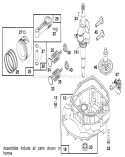 Page C Diagram and Parts List for 16400 4900001-4999999 - 1994 Toro Lawn Mower