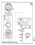 Page E Diagram and Parts List for 16400 4900001-4999999 - 1994 Toro Lawn Mower