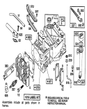 Engine Diagram and Parts List for 16401 39000001-39999999 - 1993 Toro Lawn Mower