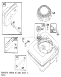 Page H Diagram and Parts List for 16401 4900001-4999999 - 1994 Toro Lawn Mower