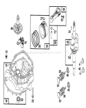 Page C Diagram and Parts List for 16401 7900001-7999999 - 1997 Toro Lawn Mower