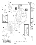 Page K Diagram and Parts List for 16401 890000001-899999999 - 1998 Toro Lawn Mower