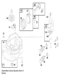 Page L Diagram and Parts List for 16401 890000001-899999999 - 1998 Toro Lawn Mower