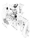 Gear Case Assembly Diagram and Parts List for 16402 1000001-1999999 - 1991 Toro Lawn Mower