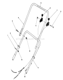 Part Location Diagram of 76-3247 Toro Throttle Control