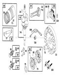 Page C Diagram and Parts List for 16410 3900001-3999999 - 1993 Toro Lawn Mower