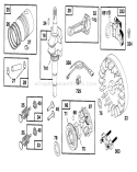 Page C Diagram and Parts List for 16411 3900001-3999999 - 1993 Toro Lawn Mower