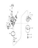 Part Location Diagram of 49-308 Oregon Carburetor Bowl
