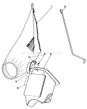 Bagging Kit No. 47-6510 Diagram and Parts List for 16570 3000001-3999999 - 1983 Toro Lawn Mower