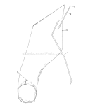 Giant Bagging Kit Diagram and Parts List for 16575C 9000001-9999999 - 1989 Toro Lawn Mower