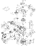 Engine Diagram and Parts List for 16575 7000001-7999999 - 1987 Toro Lawn Mower