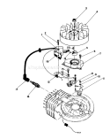 Part Location Diagram of 81-1310 Toro Flywheel
