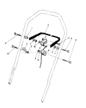 Control Assembly Diagram and Parts List for 16585C 8000001-8999999 - 1988 Toro Lawn Mower